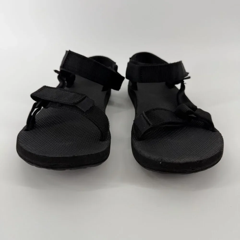 Teva Original Universal Sandals Men 10 Black Outdoor Waterproof Adjustable Strap